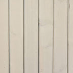 Outsunny Cobertizo de Madera Caseta Exterior Armario Herramientas de Jardinería Doble Puertas Techo Impermeable Compartimientos de Diferentes Tamaños 127.5x50x164cm Madera Maciza