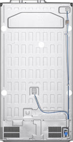 LG GSGV81PYLL Side by Side Kühlschrank, Klasse E, 635 L, Instaview, Kühlschrank mit Gefrierfach, Eis-, Crushed Ice- Wasserspender, Total NoFrost, Smart Inverter Kompressor, Wi-Fi