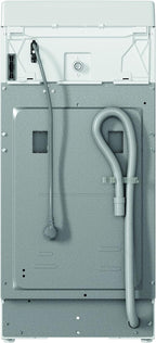 Bauknecht WMT Silver 6513 D4 Toplader-Waschmaschine/ 6,5 kg/ 1300 UpM/Vollwasserschutz/Autom.-Trommelpositionierung/SoftOpening/ 15° Green&Clean/Kurz 30/ Aqua Saver/Extra Spülen/Startzeitvorwahl