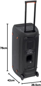 Jbl Partybox 110 JBLPARTYBOX110EU Głośnik Bluetooth, Czarny, ‎24 x 69 x 2,5 cm