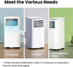 COMFEE’ MPPH-08CRN7 | Climatiseur Mobile 8000 BTU 3-en-1