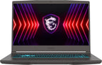 MSI Thin 15 B12UC-1842XES - Ordenador portátil de 15.6" Full HD (Intel Core i5-12450H, 16GB RAM, 512GB SSD, NVIDIA RTX 3050, Sin Sistema operativo) Color Gris - Teclado QWERTY español