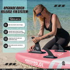 Tabla de surf de pie con remo, tabla de surf hinchable, colección Defender Pro