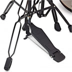 Gear4music BDK-1 Kit de Batería Compacta Completa para Principiantes - Batería Acústica de 5 Piezas, Platillos, Pedal de Bombo, Sillín y Baquetas - Negro