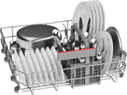 Bosch SMV4ETX08E, Serie 4, Smarter Geschirrspüler Vollintegriert 60 cm, Besteckkorb, Spülmaschine mit Programmassistent, besonders Leise, Rackmatic, Automatische Türöffnung, InfoLight, AquaStop