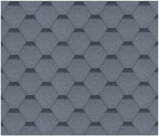 Caseta de Jardín de Madera con Tejas bituminosas Gris A233 x P222 x A233 cm, Oficina Caseta de Madera con Piso, Ventana, Puerta Doble, Cabaña de Jardín, Taller o Estudio de Jardín TIMBELA M351FB