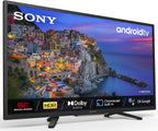 BRAVIA KD32W804 - Smart TV 32 Pulgadas HD Ready (Alto Rango Dinámico HDR, Android TV) Negro, Modelo 2022