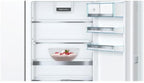 Bosch KGN36NWEA Serie 2 Kühl-Gefrier-Kombination, 186 x 60 cm, 215 L Kühlen & 87 L Gefrieren, NoFrost nie wieder abtauen, LED-Beleuchtung gleichmäßige Ausleuchtung