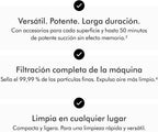 Car+Boat™ aspiradora de Mano – hasta 50 min de autonomía, Plata