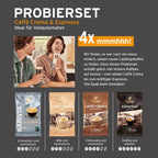 Tchibo Kaffeevollautomat Esperto2 Caffè mit 2-Tassen-Funktion für Caffè Crema und Espresso, Granite Black - INKLUSIVE Kaffeeprobierset GRATIS