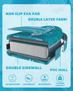 Tabla de Paddle Surf Hinchable 320cm con Accesorios Incluidos de Primera Calidad, Remo Ajustable, Bomba de Mano, Mochila de Transporte. 320 x 84 x 15 cm, Soporta hasta 158Kg