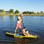 BEHUMAX - Tabla Paddle Surf Hinchable Be Wave Kids 8.6" Superficie Antideslizante,Pala de Remo Desmontable, 260 x 76 x 15 cm, 15 PSI, Kit Especial de Accesorios