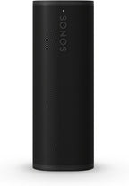 Sonos Roam 2 | Leichter, mobiler und wasserdichter Speaker mit Bluetooth, WLAN, mindestens 10 Stunden Akkulaufzeit und Voice Control für drinnen und draußen - Weiß