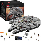 Star Wars Millennium Falcon, Maqueta de Construcción para Adultos de la Nave Estelar de Han Solo con Mini Figuras Chewbacca, Leia y C-3PO, Regalo Coleccionable para Hombres, Mujeres y Fans 75192