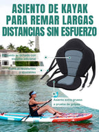 Niphean Tabla Paddle Surf Hinchable para Adultos con Todos los Accesorios, 320cm Paddle Surf Hinchable para Todos los Niveles, Sup Capacidad 200kg para 2 Personas, Stand up Paddle Board con Asiento