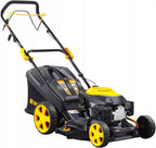 RPM 4735 Cortacésped de gasolina, 47 cm, acero negro, 9 en 1, Multimodo, 31 kg, 7 posiciones, automotriz, motor OHV 146cc