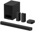 Sony HT-S40R - 5.1 Sound Bar (Home Theater System, Wireless Rear Speakers, 600W, Dolby Digital, Bluetooth, Surround Sound), Black