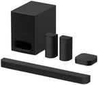 Sony HT-S40R - 5.1 Sound Bar (Home Theater System, Wireless Rear Speakers, 600W, Dolby Digital, Bluetooth, Surround Sound), Black