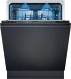 Siemens SN43ES14VE, iQ300 Smarter Geschirrspüler, Unterbau-Spülmaschine mit Besteckschublade, 60 cm, automatische Türöffnung dank autoOpen dry, besonders leise mit iQdrive-Motor, aquaStop, Edelstahl