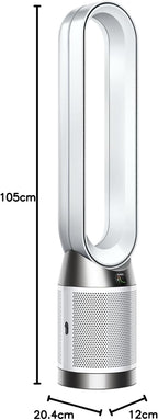 Dyson Purifier Cool PC1 chłodzący oczyszczacz powietrza o dużej mocy (Biały/Biały)