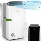 Klarstein Mobile Klimaanlage mit Abluftschlauch, 4-in-1 Klimagerät, Ventilator, Luftentfeuchter & Nachtmodus, Kleine & Portable Klimaanlage für Wohnung & Büro, Niedriger Verbrauch, 14000BTU