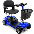 Scooter de Movilidad UltraLite de 4 Ruedas, Portátil y Ligero, Autonomía de 14 Millas, Modelo A898