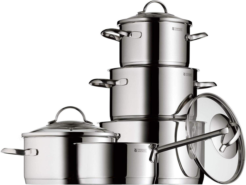 WMF Kult X Doppel- Induktionskochfeld 2 Platten, Kochplatte bis 28 cm, 2 Kochzonen, 8 Stufen, Topferkennung,Touch-Display, Glaskeramik, Timer-Funktion, 3500 W
