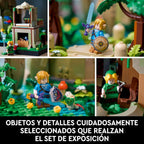 The Legend of Zelda Gran Árbol Deku “2 en 1”, Kit de Maquetas para Adultos con Zelda y 3 Minifiguras de Link, Regalo para Fans de los Videojuegos Ocarina of Time y Breath of The Wild 77092