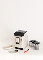 CREATE / THERA MATIC TOUCH/Cafetera superautomática blanco roto / 20 bar, tanque 1,5l, depósito para granos de café de 180g, brazo vaporizador, panel de control táctil, función autolimpieza, 1350W