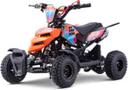 Miniquad Infantil Gasolina Raptor-R4 49cc (Gasolina Mezcla), Naranja, niños de 4 a 10 años