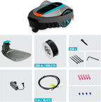 Gardena Mähroboter SILENO minimo 250 m²: intelligenter Rasenmäher mit optimaler Konnektivität, mit Gardena Bluetooth App programmierbar, DE-Version (15201-20)