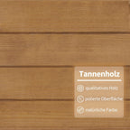 MCombo Cobertizo para jardín, Armario de Madera.