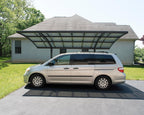 Canopia by Palram Carport Arizona 5000 en policarbonato, Aluminio Robusto e Inoxidable Que Protege el Coche de la luz Solar