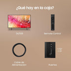 TV Crystal UHD 2024 50DU7105 Smart TV de 50" Crystal UHD con Colores Puros con PurColor, el Mejor Smart TV, Todos los Altavoces a la Vez con Q-Symphony y controla tu casa con SmartThings