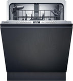 Siemens SN43ES14VE, iQ300 Smarter Geschirrspüler, Unterbau-Spülmaschine mit Besteckschublade, 60 cm, automatische Türöffnung dank autoOpen dry, besonders leise mit iQdrive-Motor, aquaStop, Edelstahl