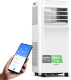 Comfee Mobiles Klimagert Easy Cool 2.0, 7000 BTU 2,0kW, Kühlen&Ventilieren&Entfeuchten, Raumgre bis 68m(25㎡), APP-Steuerung/Alexa/Google Home/IFTTT, Mobile Klimaanlage mit Abluftschlauch