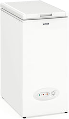 Edesa Congelador Horizontal EZH-0611, Altura 0.84 m, Termostato Ajustable, Fácil Limpieza, Alarma Integrada, Bajo Nivel Sonoro, Gran Capacidad 59 l, Potencia 60W, Color Blanco