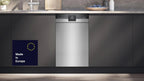Siemens SR65YX08ME, iQ500 Smarter Geschirrspüler Vollintegriert, 45 cm breit, Besteckschublade, Zeolith, extra leise, aquaStop, automatische Türöffnung nach Programmende, varioSpeed, Innenbeleuchtung