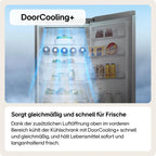 LG GSGV81PYLL Side by Side Kühlschrank, Klasse E, 635 L, Instaview, Kühlschrank mit Gefrierfach, Eis-, Crushed Ice- Wasserspender, Total NoFrost, Smart Inverter Kompressor, Wi-Fi