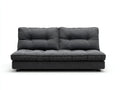 Sofás cama tapizado tela 180x95x85 cm - color gris oscuro - diseño moderno para salón