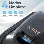 AIPER Scuba S1 2025 Robot Piscina Limpiafondos y Paredes,Aspirador Piscinas Fondos con Batería Mejorada 180 min,Filtración Ultrafina + App y OTA,para Piscinas hasta 150 m²