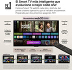 OLED48C54LA - TV 48", OLED EVO 4K, Smart TV AI C5, WebOS 25, Super Upscaling, Dolby Vision y Dolby Atmos, AMD FreeSync, Alexa/Google Assistant, Negro