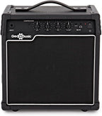 Bajo Eléctrico Con Amplificador De 15 W Chicago de Gear4music 4 Cuerdas Negro