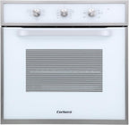 Corberó - Horno convección 70L | CCHM603W | 60x60x58 cm |Convencional con 4 Programas | Luz Interior | Limpieza Hidrólisis | Puerta Doble Cristal | 2100W | Blanco perfil Inox