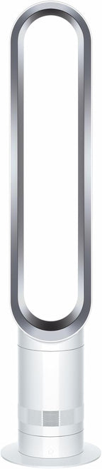 Cool™ Ventilador de torre (AM07) Air Multiplier™, ventilador sin aspas potente con tecnología Air Multiplier™ (Blanco/Plata)