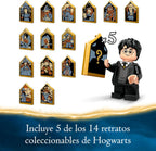 Harry Potter Castillo de Hogwarts: Gran Comedor de la Escuela de Magos de Juguete, 11 Minifiguras Incluidas Hermione Granger y Ron Weasley, Regalo para Niños y Niñas de 10 Años o Mas 76435