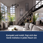 SUNTEC Mobiles Klimagerät Impuls 2.6 Eco R290 – Klimaanlage mobil und leise mit Abluftschlauch – Kühler & Entfeuchter für Räume bis 34 qm – Mobile Kühlung für Wohnung & Büro – 9.000 BTU | 2600 Watt