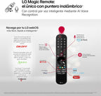 65UT73006LA 65 ",UHD 4K, Serie UT73, Smart TV, WebOS24, Procesador a5, HDR10, Dolby Digital Plus, SmartTV, 3840x2160, Negro