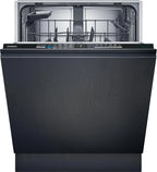 Siemens SN63EX06VE, iQ300 Smarter Geschirrspüler, Vollintegrierte Spülmaschine, 60 cm, Besteckschublade, Extra leise, varioSpeed, Automatische Türöffnung, Dreifach rackMatic, infoLight, intesiveZone