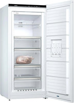 Siemens GS54NAWCV iQ500 Gefrierschrank, 176 x 70 cm, 327 L, noFrost nie wieder abtauen, bigBox Platz für großes Gefriergut, varioZone flexible Glas-und Schubladen, Weiß
